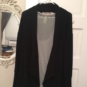 Michael Stars black cozy cardigan